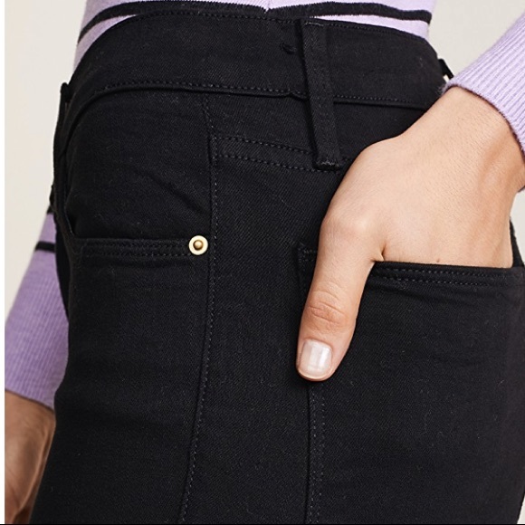 NWOT FRAME Le High Skinny Denim Film Noir Size 28 - Picture 2 of 8